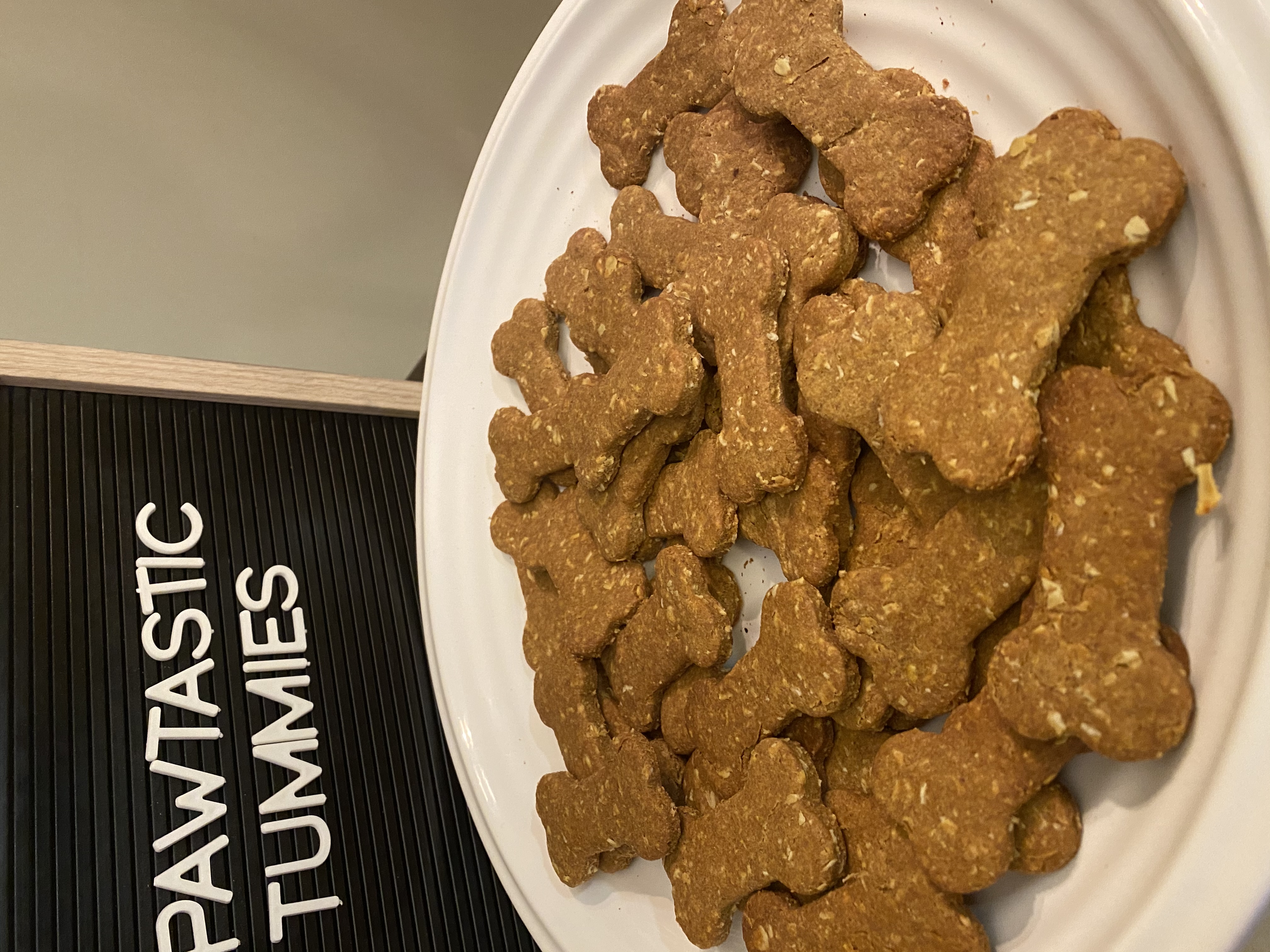 Peanut Butter and Turmeric Dog Treats