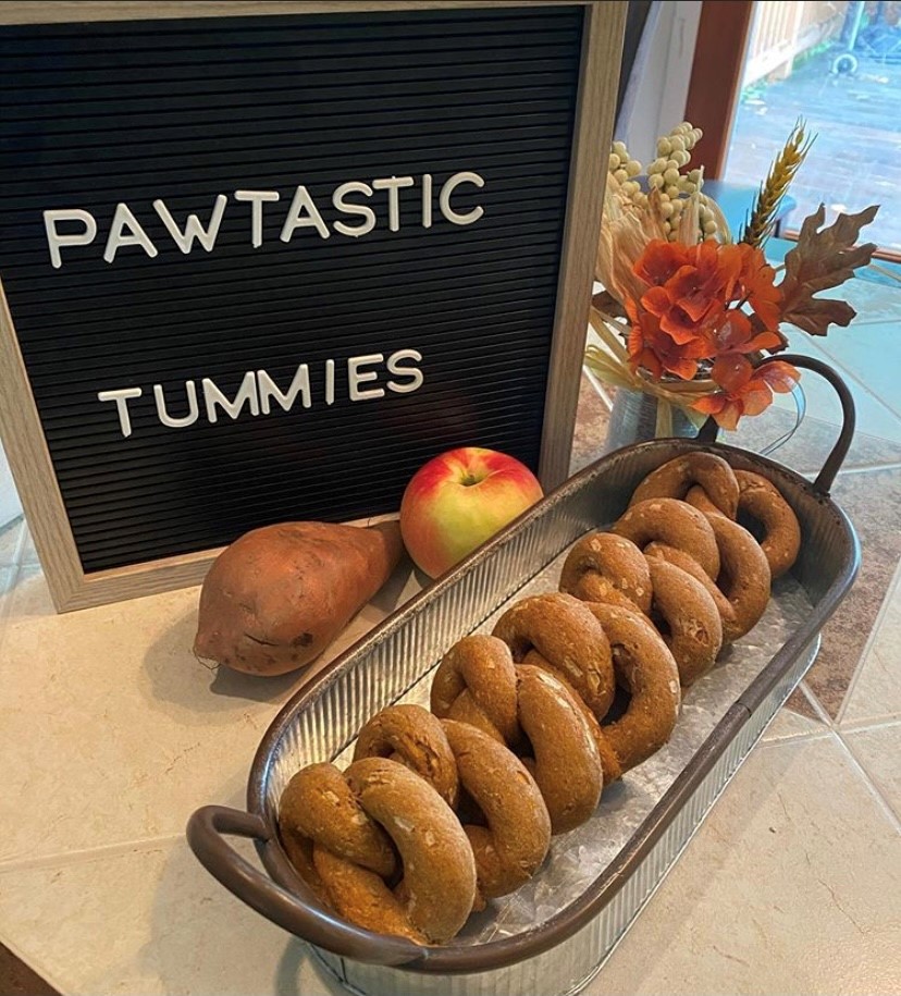 Apple & Sweet Potato Pretzels