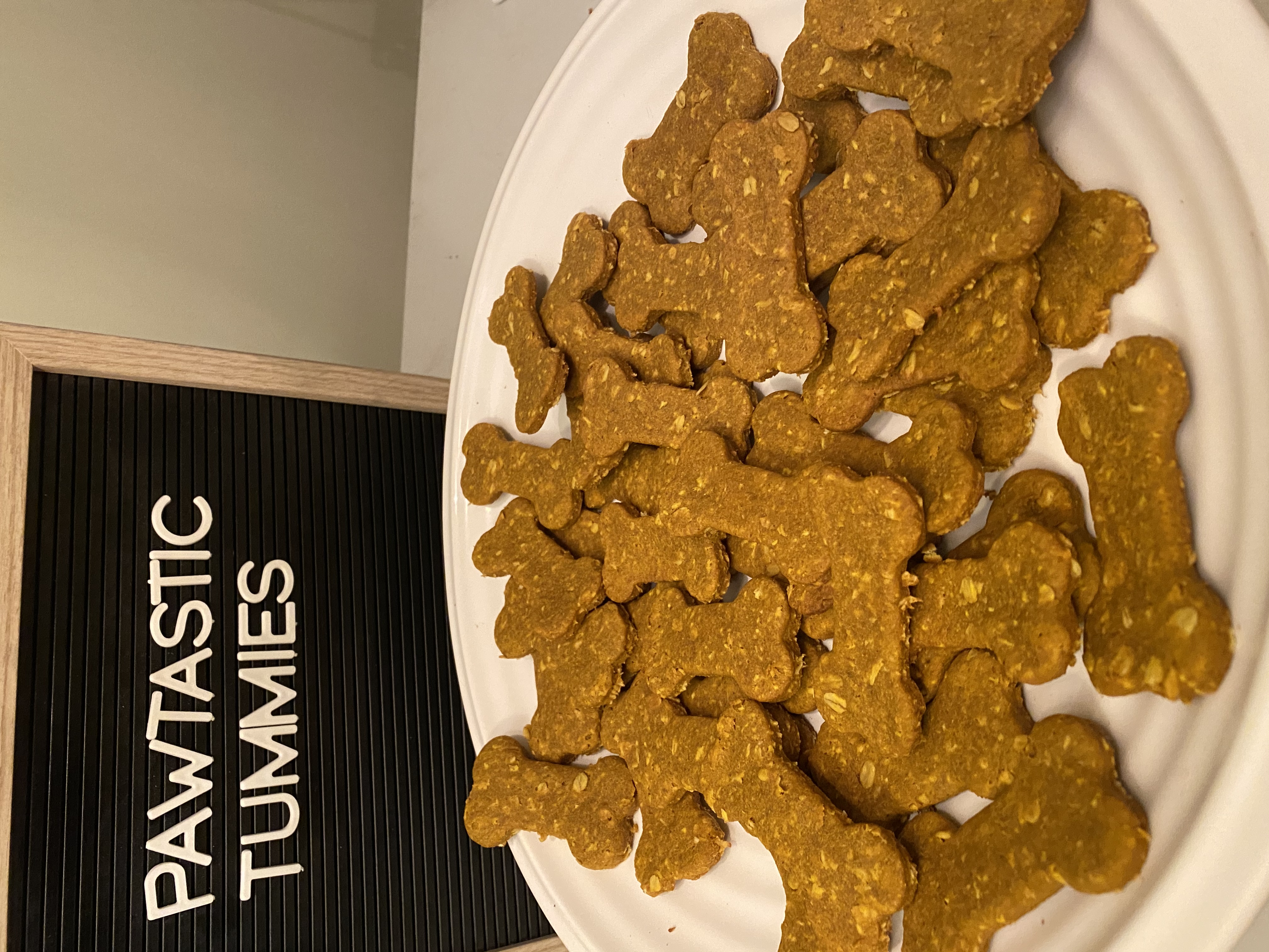 Pumpkin Dog Bones