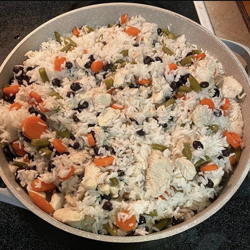 Chicken Bowl W/Rice and Veggies