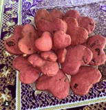 Valentine (Beet & Dates) Cookies